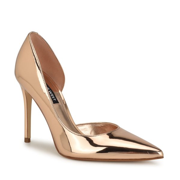Folowe d'Orsay Pointy Toe Pumps - Image 2