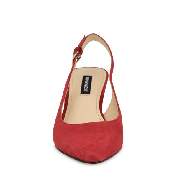 Jannit Pointy Toe Slingback Pumps - Image 3