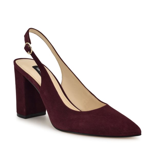 Gompell Block Heel Slingback Pumps - Image 2