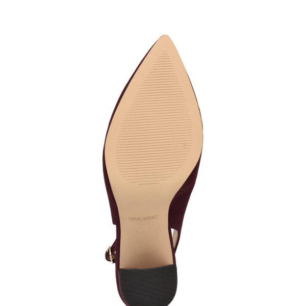 Gompell Block Heel Slingback Pumps - Image 5