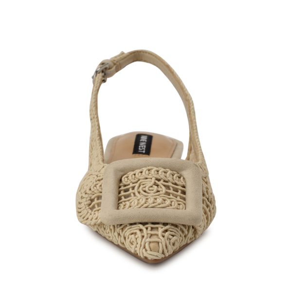 Jasser Woven Slingback Flats - Image 3