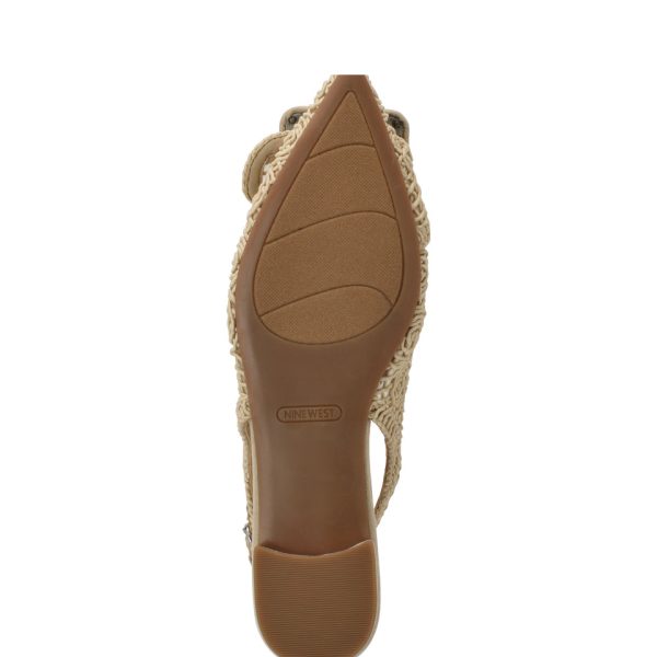 Jasser Woven Slingback Flats - Image 5
