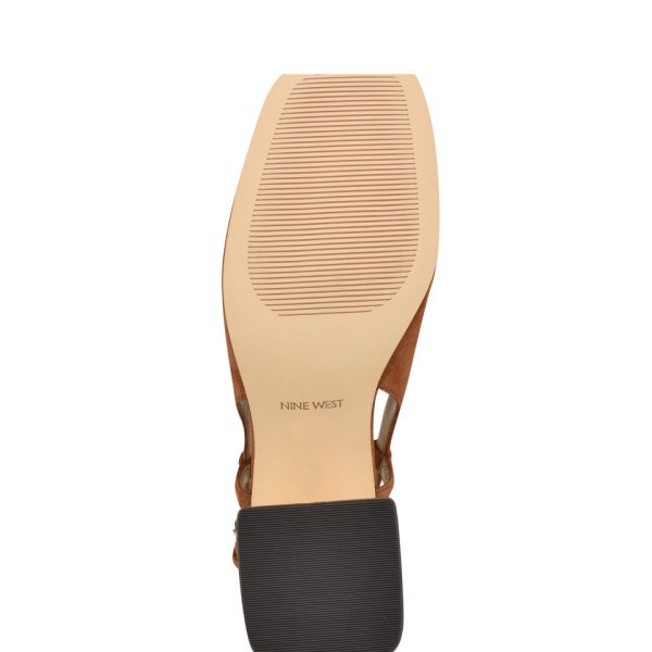 Cast Block Heel Slingback Pumps - Image 5