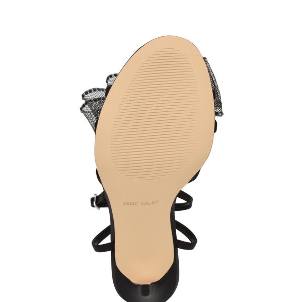 Minky Bow Heeled Sandals - Image 5