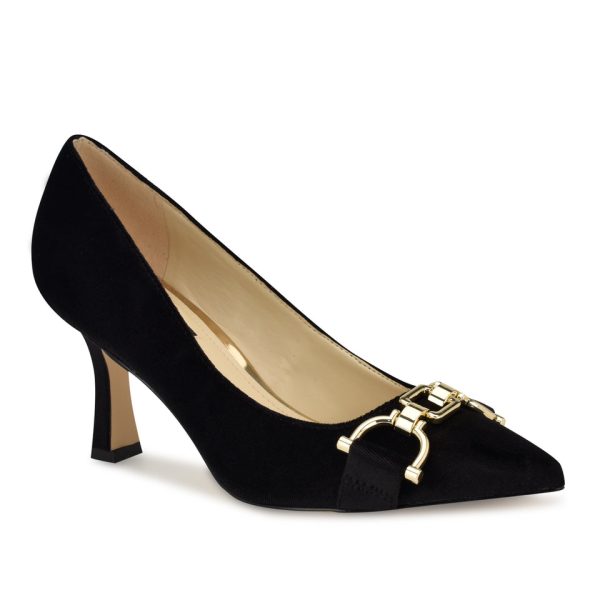 Jella Emebellishd Dress Pumps - Image 2