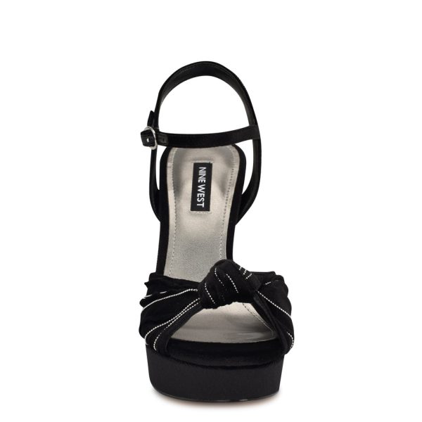 Winne Knotted Platform Sandals - Image 3