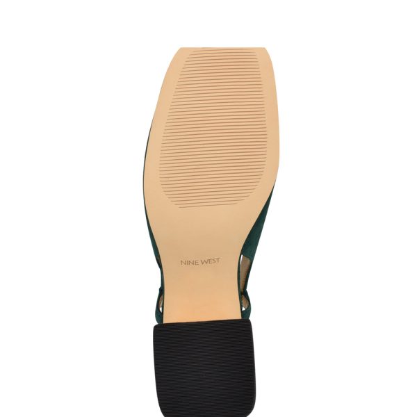Cast Block Heel Slingback Pumps - Image 5