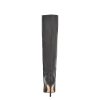 Richy Wide Calf Heeled Boots - Image 4
