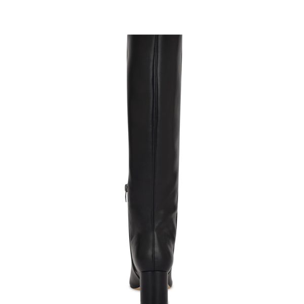 Netion Wide Calf Knee High Boots - Image 4