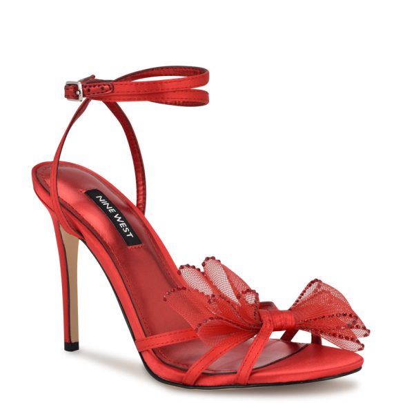 Minky Bow Heeled Sandals - Image 2