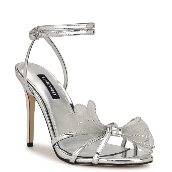 Minky Bow Heeled Sandals - Image 2