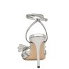 Minky Bow Heeled Sandals - Image 4