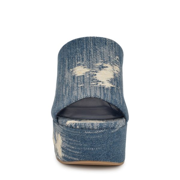 Olley Platform Slide Sandals - Image 3