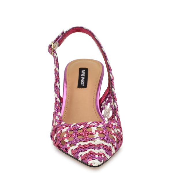 Madalene Woven Slingbacks - Image 3