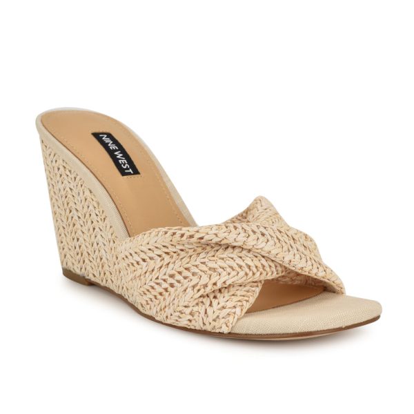 Nikhil Twist Wedge Sandals - Image 2