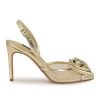 Gergia Bow Slingback Sandals