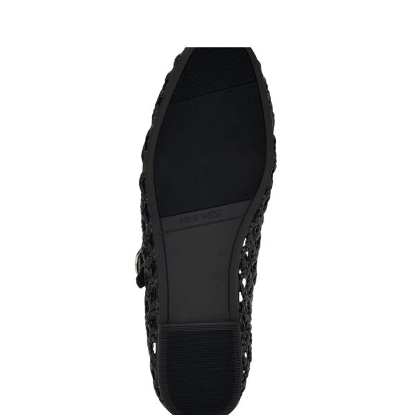 Halie Woven Mary Jane Flats - Image 5