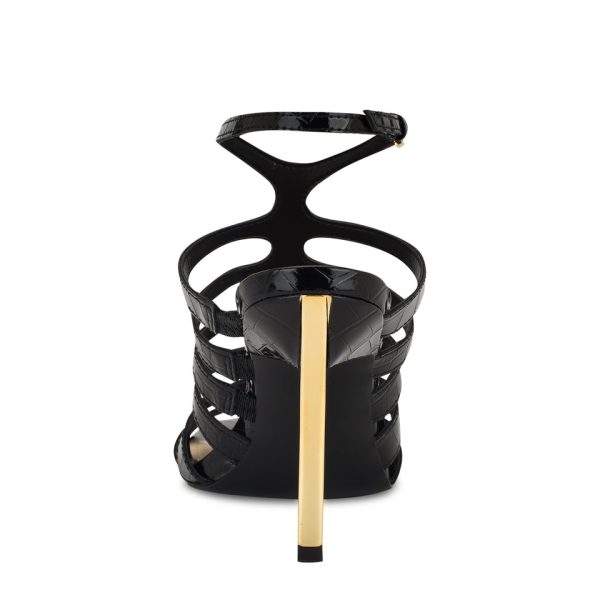 Saleen Caged Strappy Sandals - Image 4