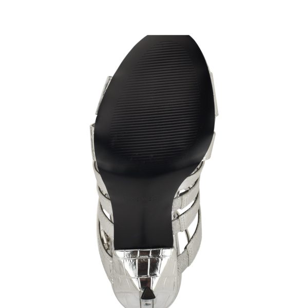 Saleen Caged Strappy Sandals - Image 5