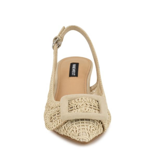 Nolla Woven Slingback Pumps - Image 3