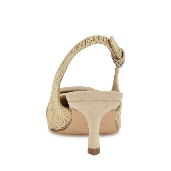 Nolla Woven Slingback Pumps - Image 4
