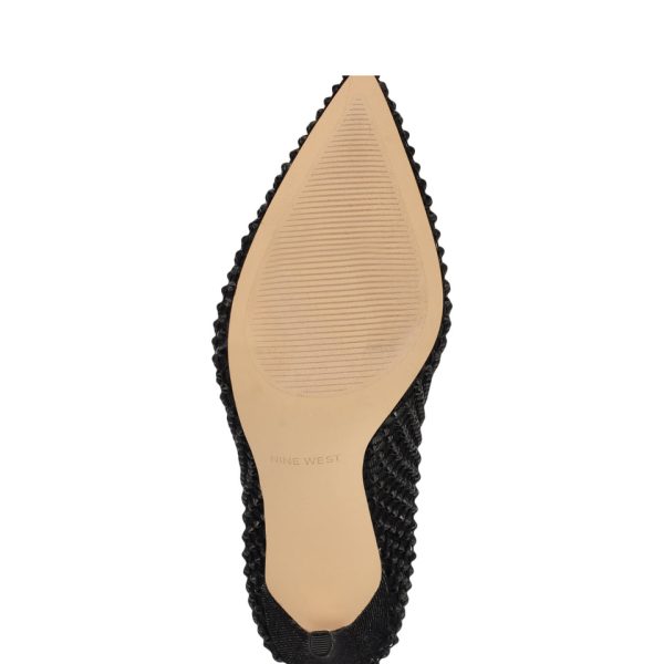 Freshe Rhinestone Mesh Pumps - Image 5
