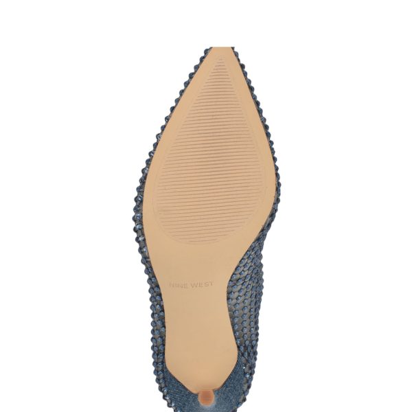 Freshe Rhinestone Mesh Pumps - Image 5