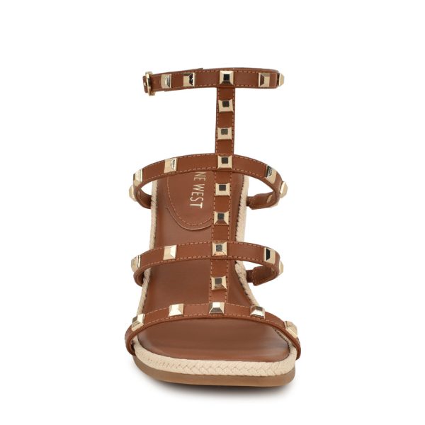 Sardis Studded Wedge Sandals - Image 3