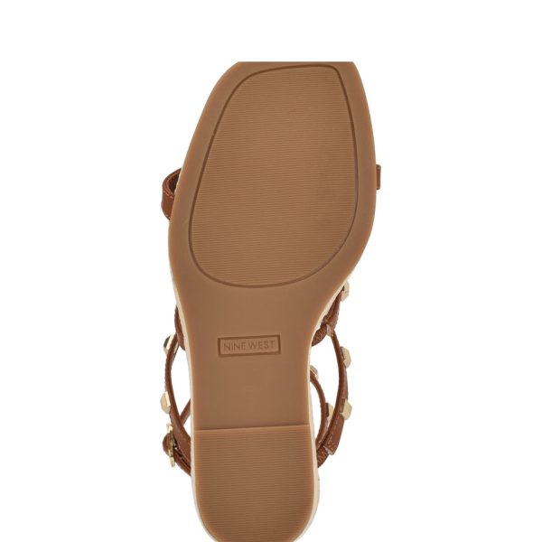 Sardis Studded Wedge Sandals - Image 5