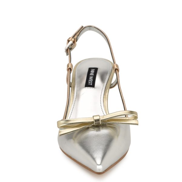 Reega Bow Slingback Pumps - Image 3