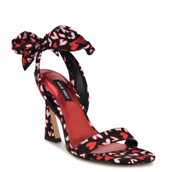 Kelsie Ankle Wrap Heeled Sandals - Image 2