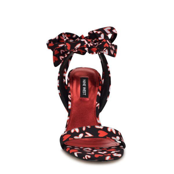 Kelsie Ankle Wrap Heeled Sandals - Image 3