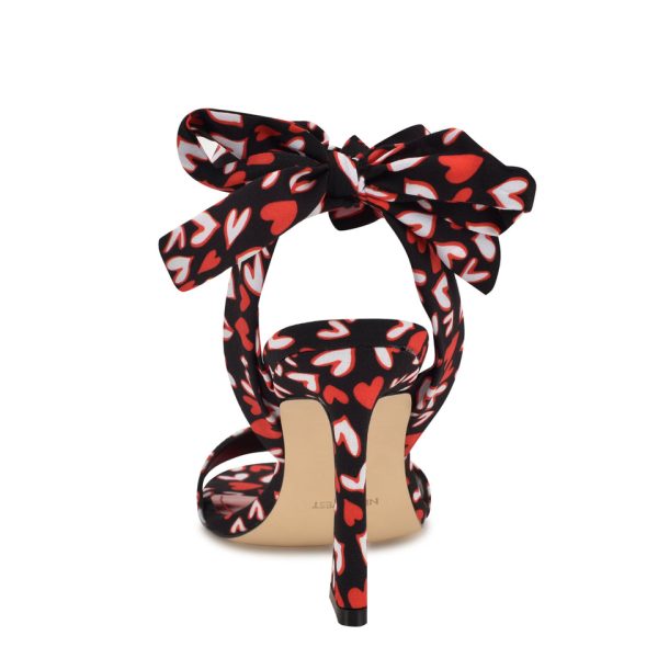Kelsie Ankle Wrap Heeled Sandals - Image 4