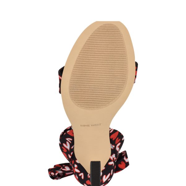 Kelsie Ankle Wrap Heeled Sandals - Image 5