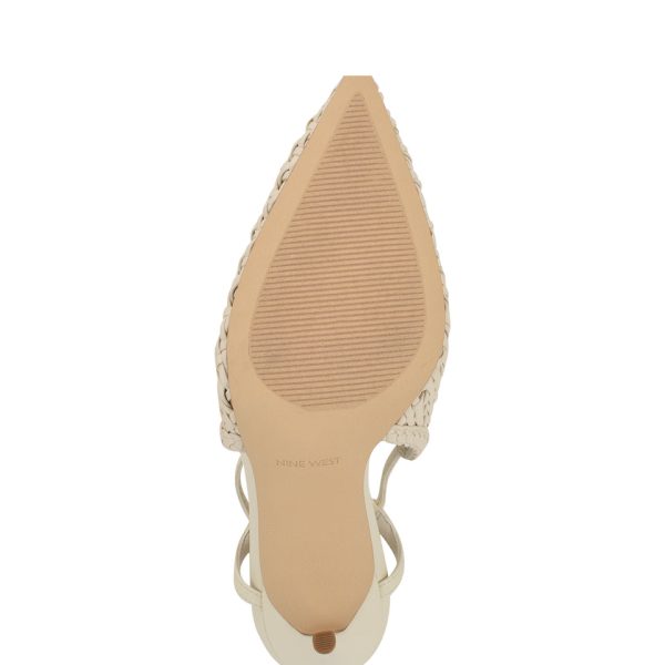 Fessla Woven Ankle Wrap Pumps - Image 5