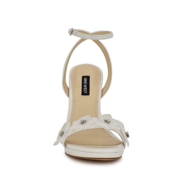 Lovely Flower Platform Sandals - Image 3