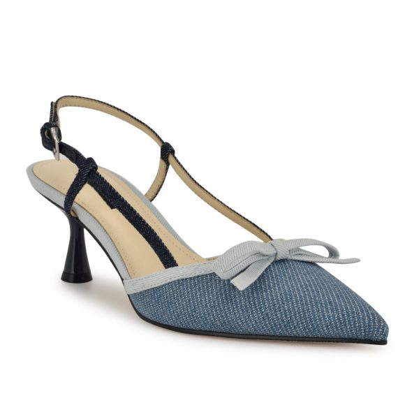 Reega Bow Slingback Pumps - Image 2