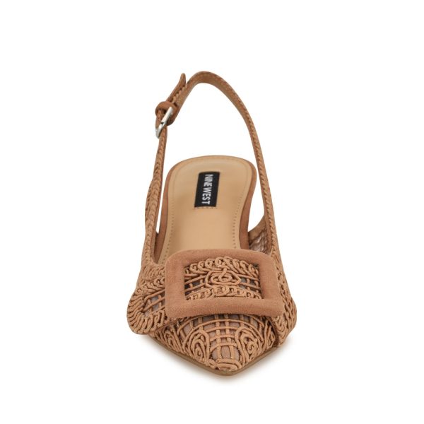 Nolla Woven Slingback Pumps - Image 3
