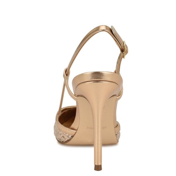 Floree Woven Slingback Pumps - Image 4