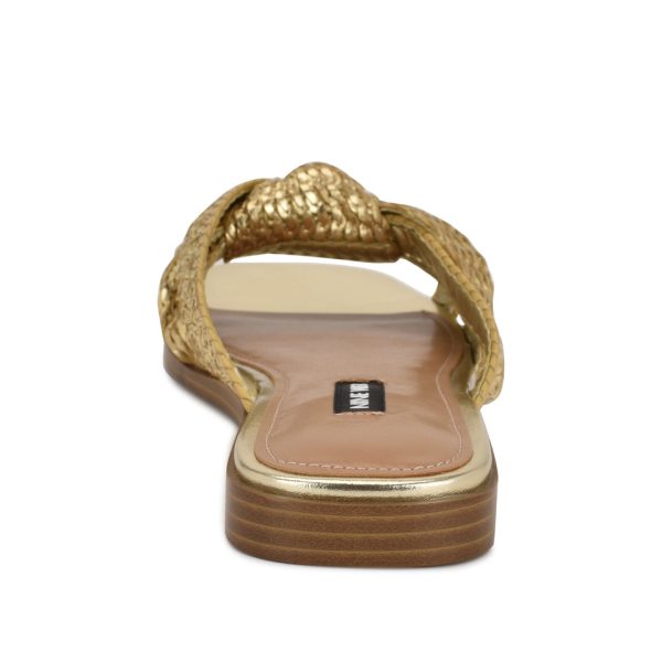 Omansa Flat Slide Sandals - Image 4