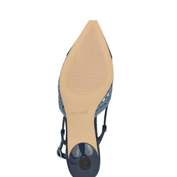 Railen Woven Cap Toe Slingbacks - Image 5