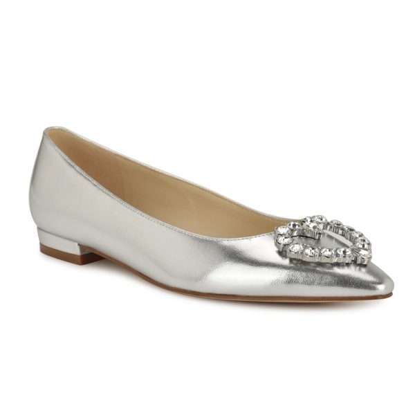 Hearts Pointy Toe Flats - Image 2