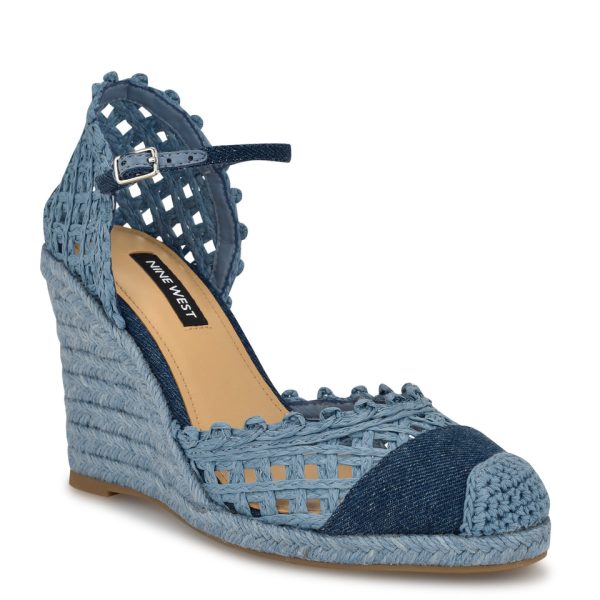 Mckinly Cap Toe Espadrille Wedges - Image 2