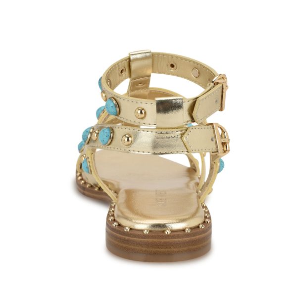 Mindela Studded Gladiator Sandals - Image 4