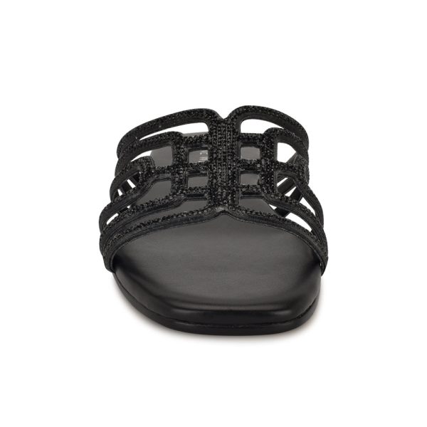 Timy Embellished Flat Sandals - Image 3