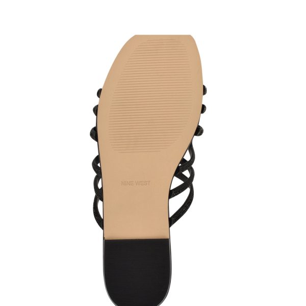 Timy Embellished Flat Sandals - Image 5