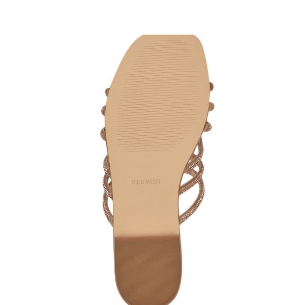 Timy Embellished Flat Sandals - Image 5