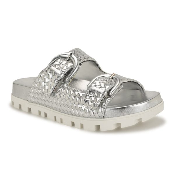 Tindy Woven Footbed Sandals - Image 2