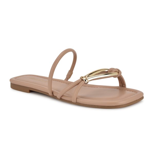Tigra Flat Slide Sandals - Image 2