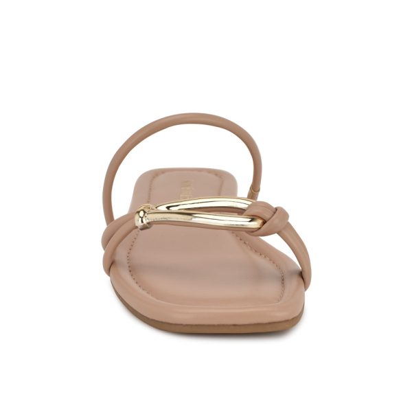 Tigra Flat Slide Sandals - Image 3
